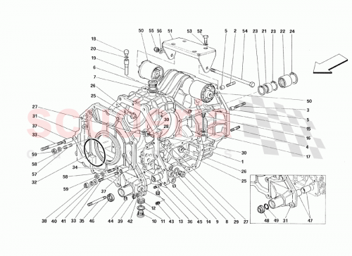 Part Diagram for Ferrari 139230