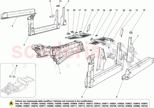 Part Diagram for Ferrari 985279434