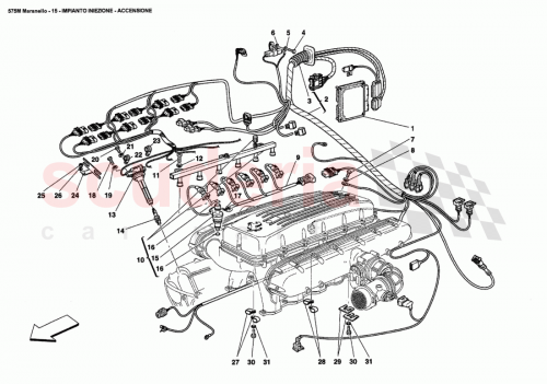 Part Diagram for Ferrari 202756