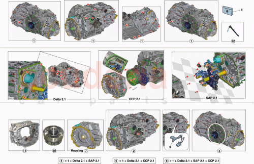 Part Diagram for Ferrari 70004181