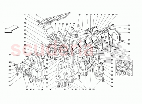 Part Diagram for Ferrari 13525770