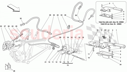 Part Diagram for Ferrari 151821