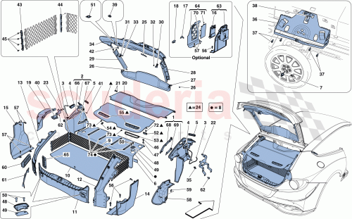 Part Diagram for Ferrari 84152010