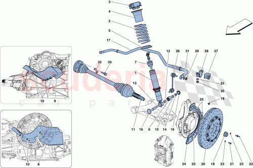 Part Diagram for Ferrari 296904