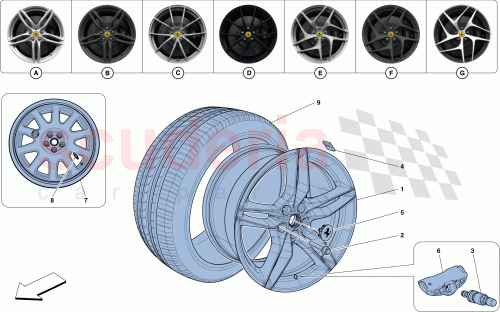Part Diagram for Ferrari 325270