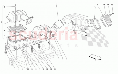 Part Diagram for Ferrari 184877
