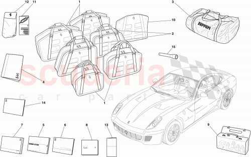 Part Diagram for Ferrari 84854100