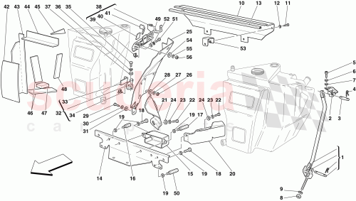 Part Diagram for Ferrari 177770