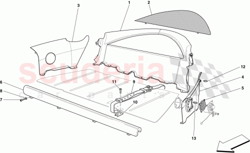 Part Diagram for Ferrari 81702712