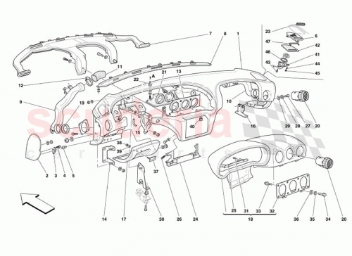 Part Diagram for Ferrari 15914877