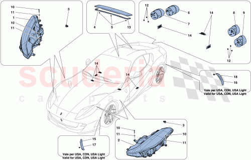 Part Diagram for Ferrari 338312