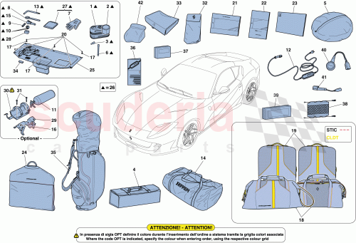 Part Diagram for Ferrari 835621