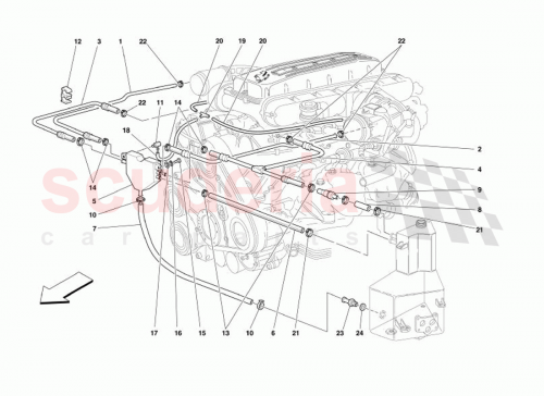 Part Diagram for Ferrari 178931