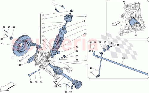 Part Diagram for Ferrari 263457