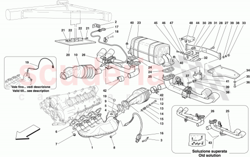 Part Diagram for Ferrari 185307
