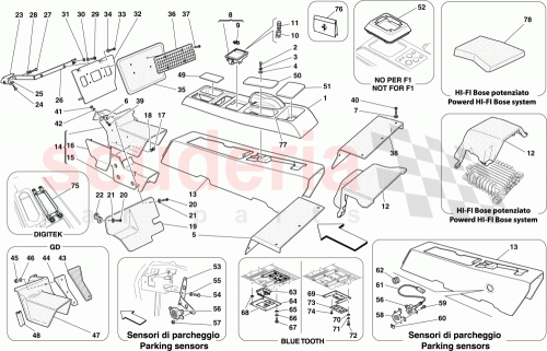Part Diagram for Ferrari 81059700
