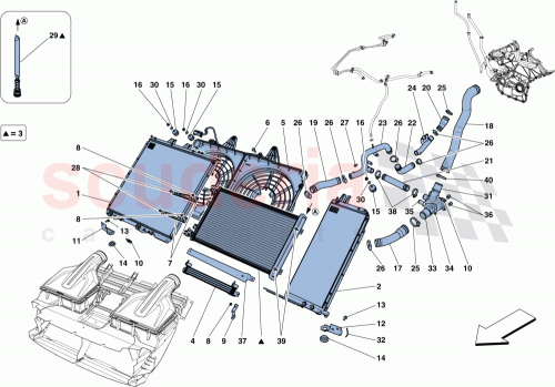Part Diagram for Ferrari 296783
