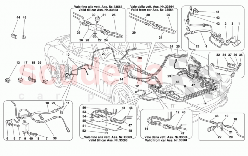 Part Diagram for Ferrari 127515