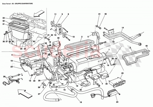 Part Diagram for Ferrari 67592900