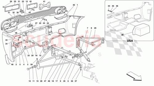 Part Diagram for Ferrari 65017300
