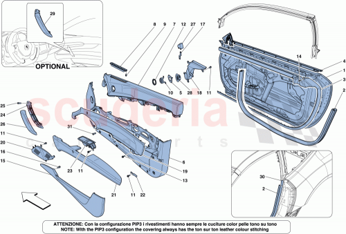 Part Diagram for Ferrari 82208000