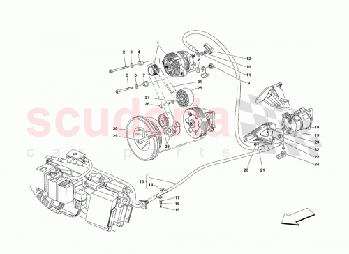 Part Diagram for Ferrari 14302824