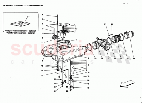 Part Diagram for Ferrari 182092