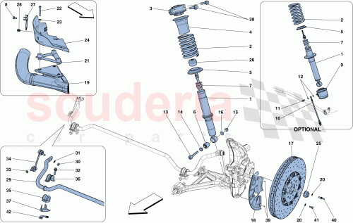 Part Diagram for Ferrari 321240