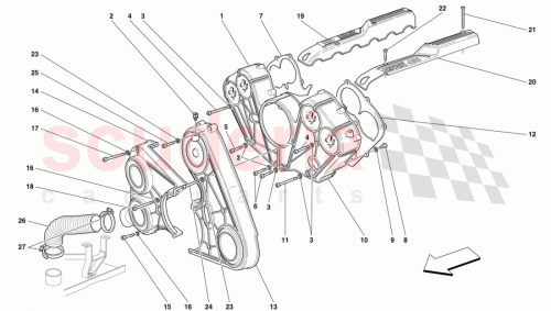 Part Diagram for Ferrari 154706