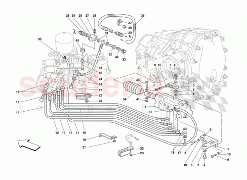 Part Diagram for Ferrari 184119