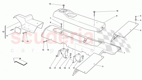 Part Diagram for Ferrari 66127500