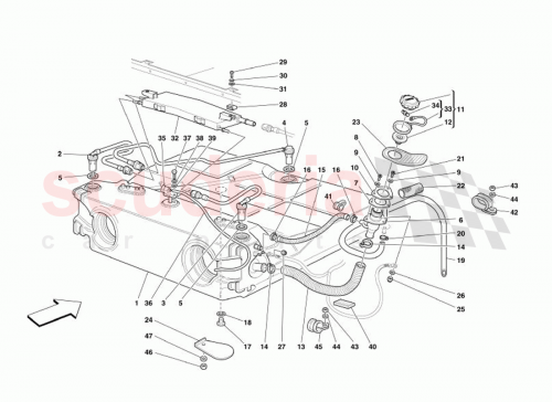 Part Diagram for Ferrari 66849400
