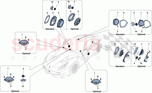 Part Diagram for Ferrari 325235