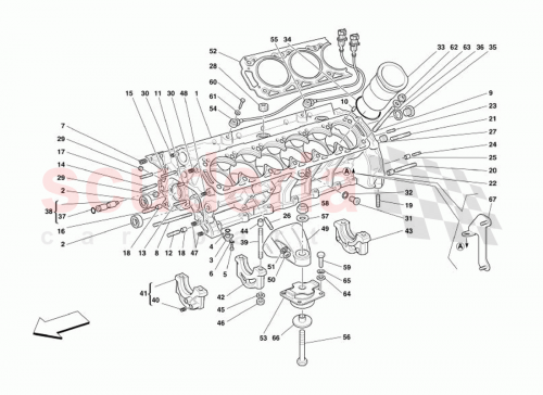 Part Diagram for Ferrari 141892