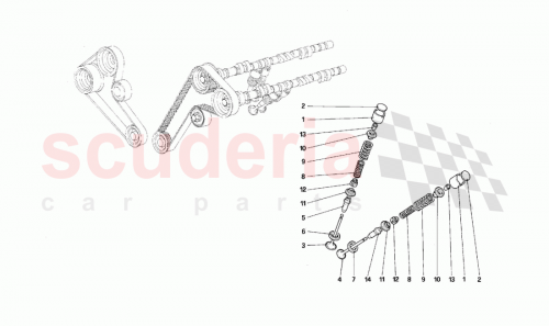 Part Diagram for Ferrari 134770