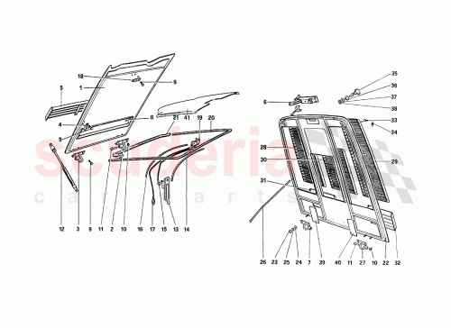 Part Diagram for Ferrari 61802500