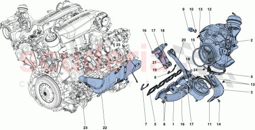 Part Diagram for Ferrari 287210