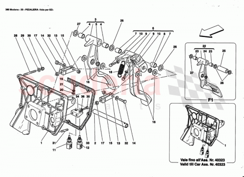 Part Diagram for Ferrari 176168