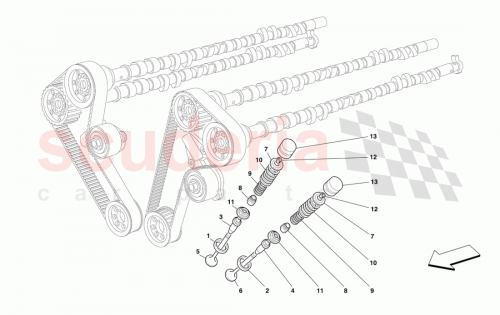 Part Diagram for Ferrari 167386