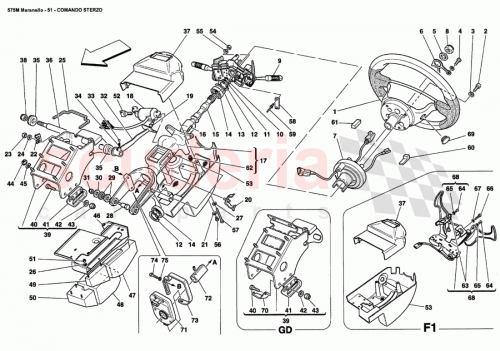 Part Diagram for Ferrari 182645