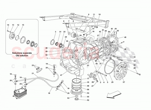 Part Diagram for Ferrari 182100