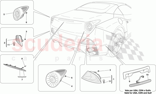 Part Diagram for Ferrari 249848