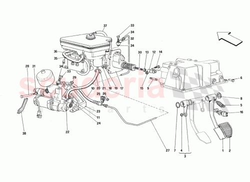 Part Diagram for Ferrari 70000533