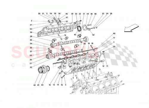 Part Diagram for Ferrari 150075
