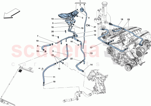 Part Diagram for Ferrari 276718