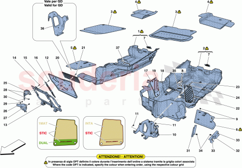 Part Diagram for Ferrari 771267