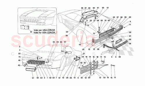 Part Diagram for Ferrari 60225901