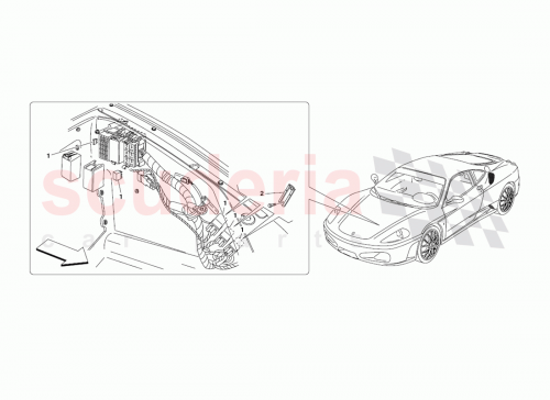 Part Diagram for Ferrari 172877