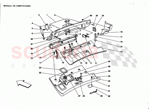 Part Diagram for Ferrari 65535400