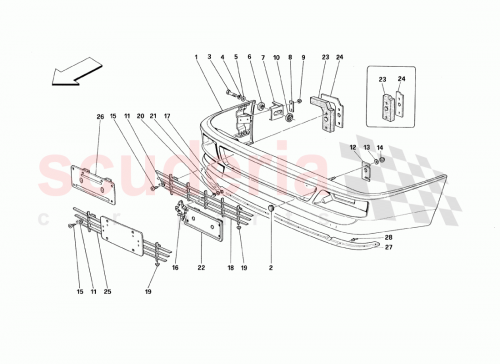 Part Diagram for Ferrari 12600474